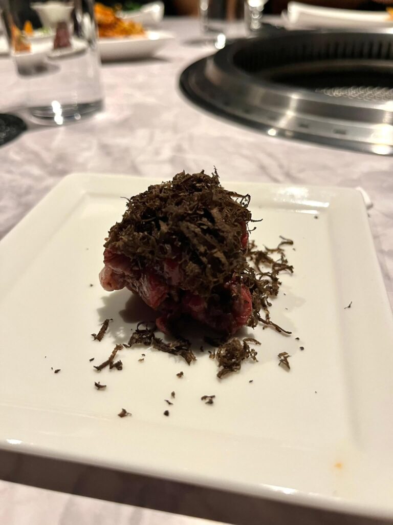 炙り焼き黒毛和牛