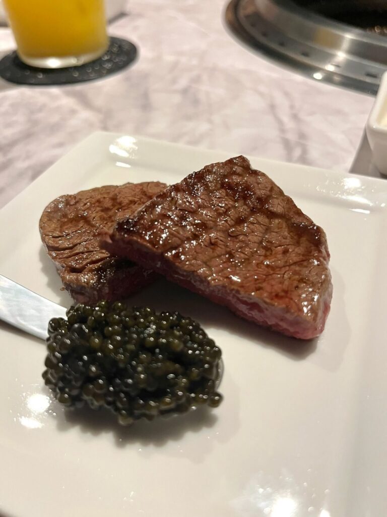 新進気鋭名物のキャビア