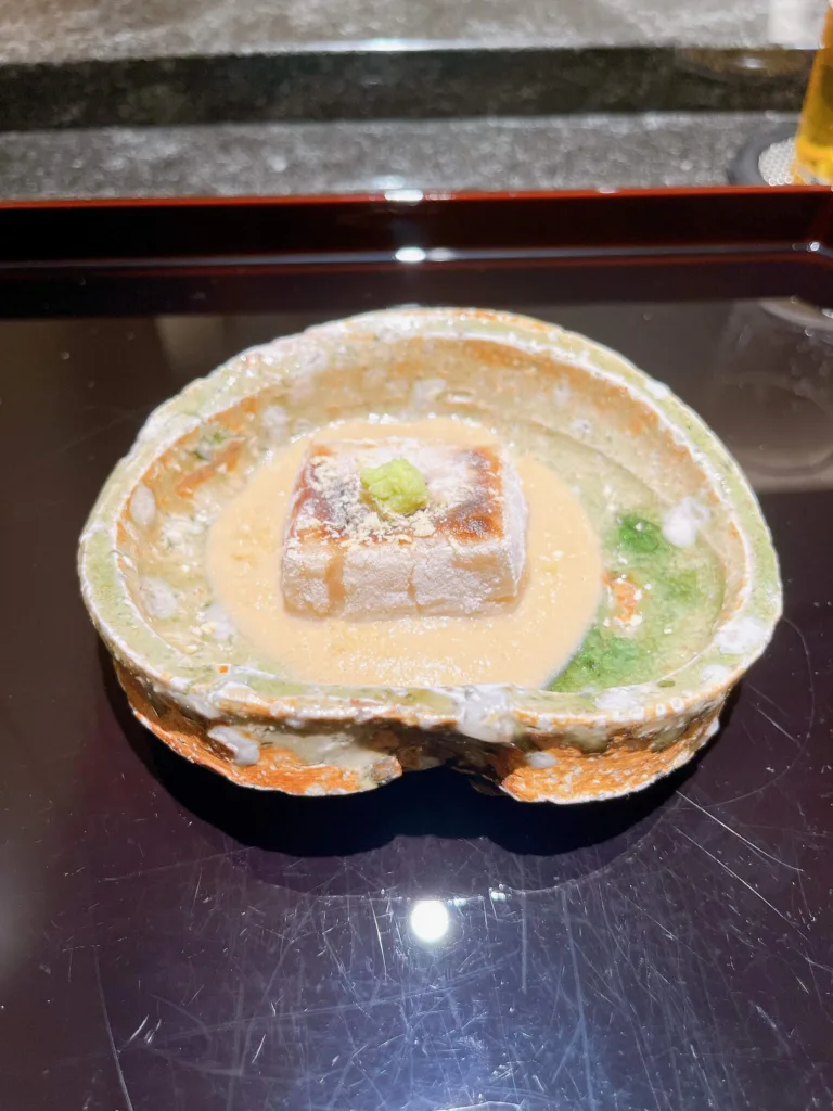 自家製焼き胡麻豆腐