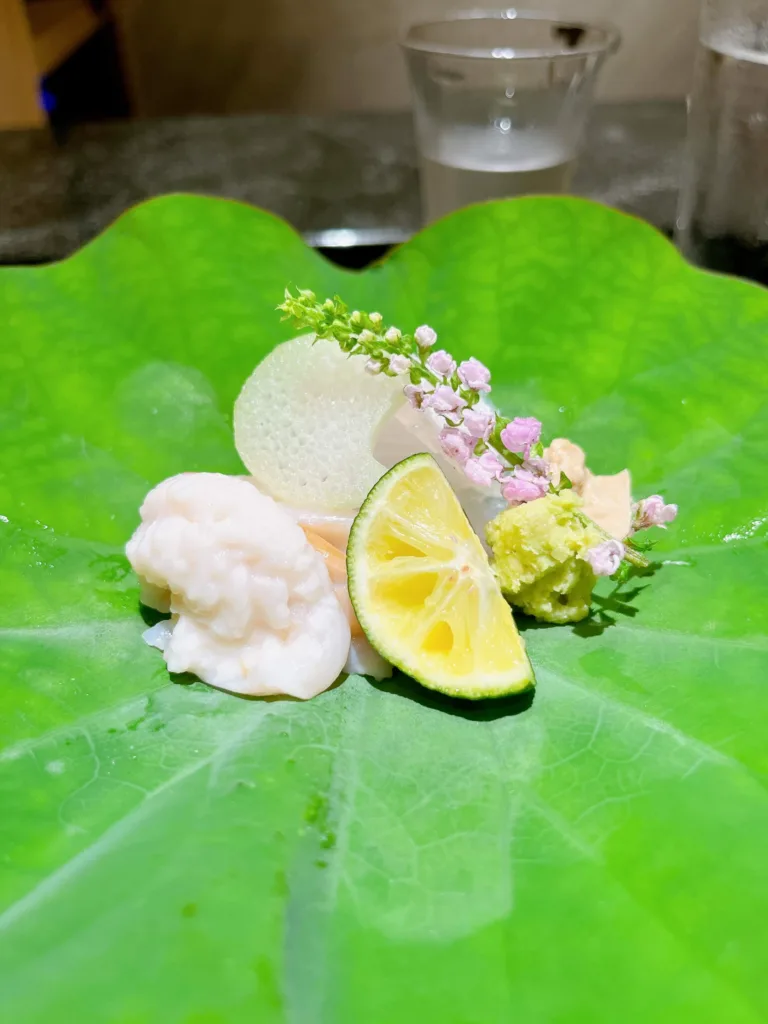 カレイの朝〆