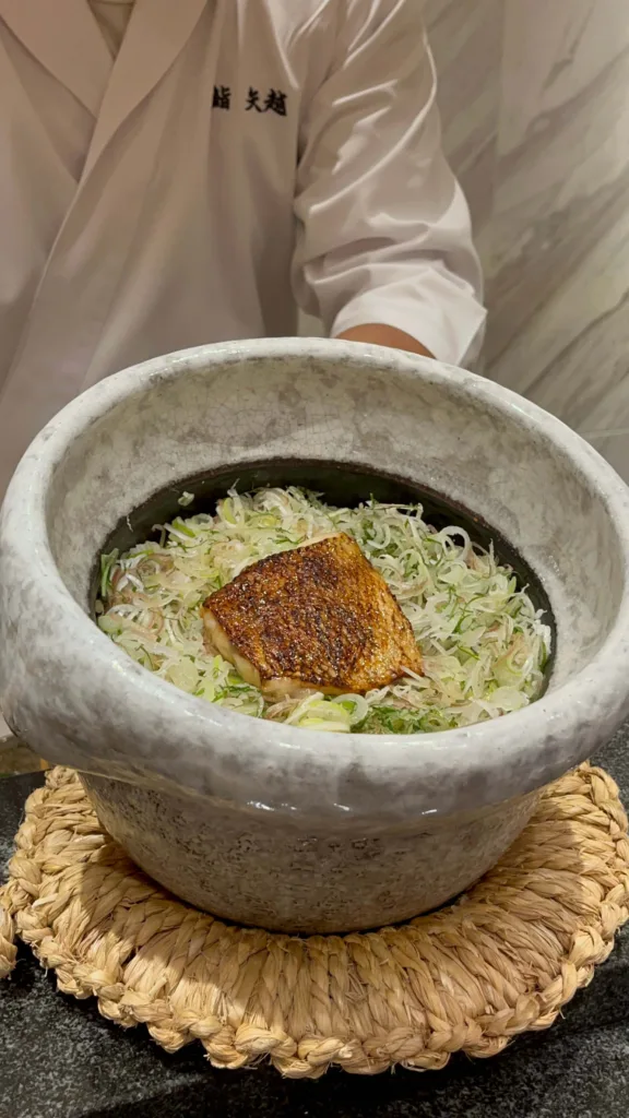 のどぐろの土鍋ご飯