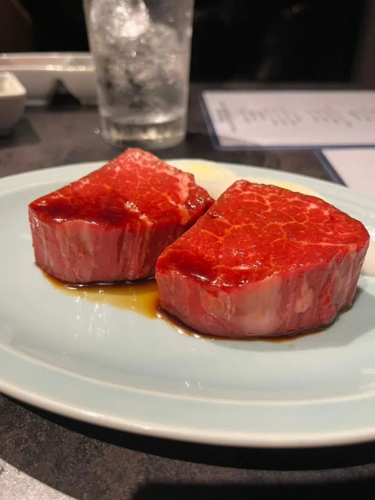 厚切りのロース