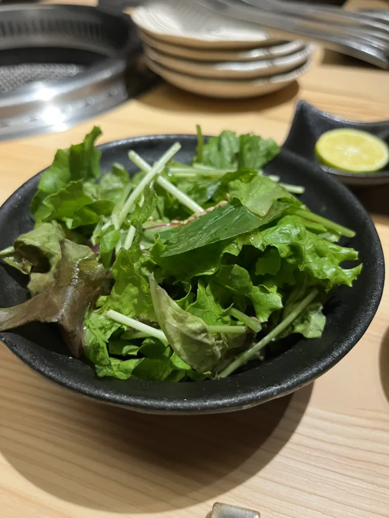 特製の塩サラダ
