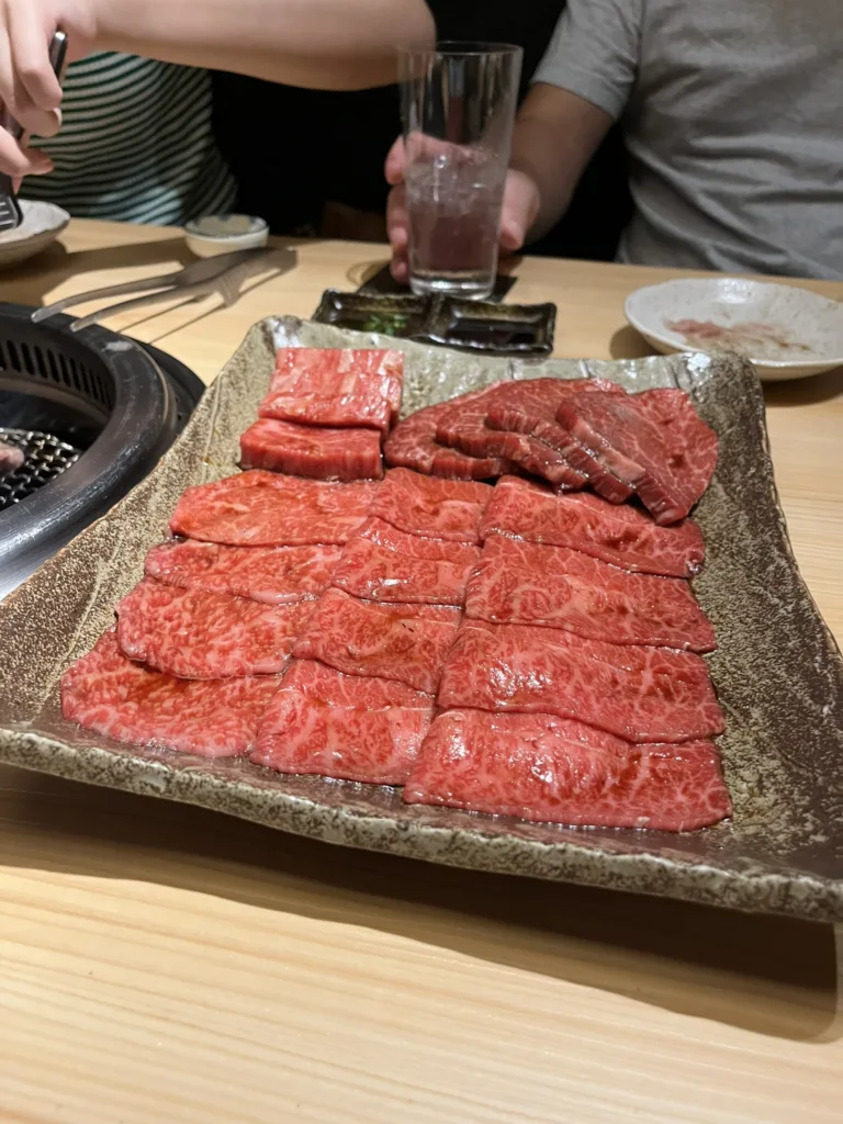 タレ三種盛り合わせ