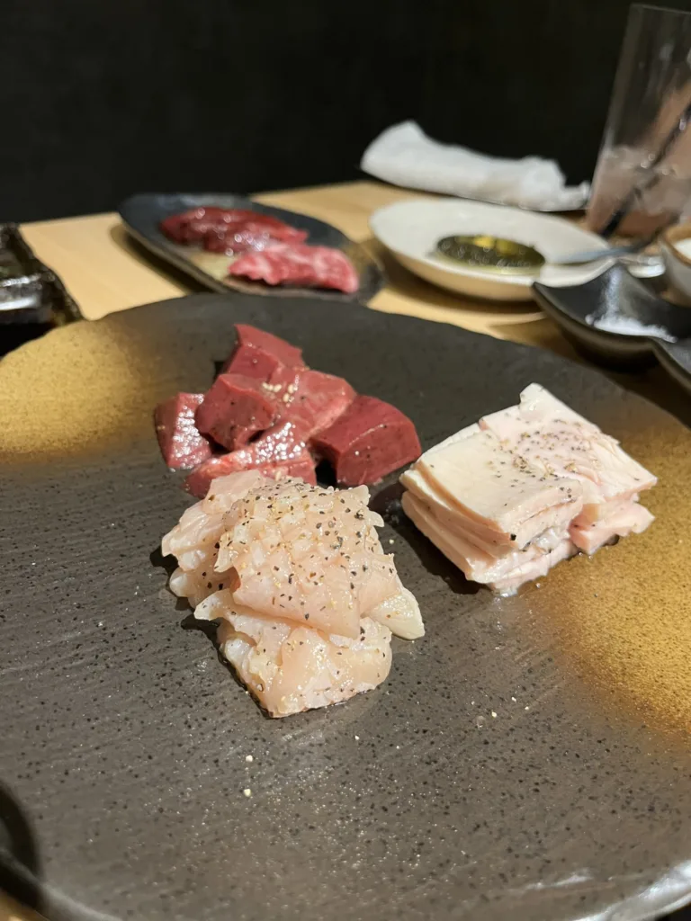 ホルモンの盛り合わせ