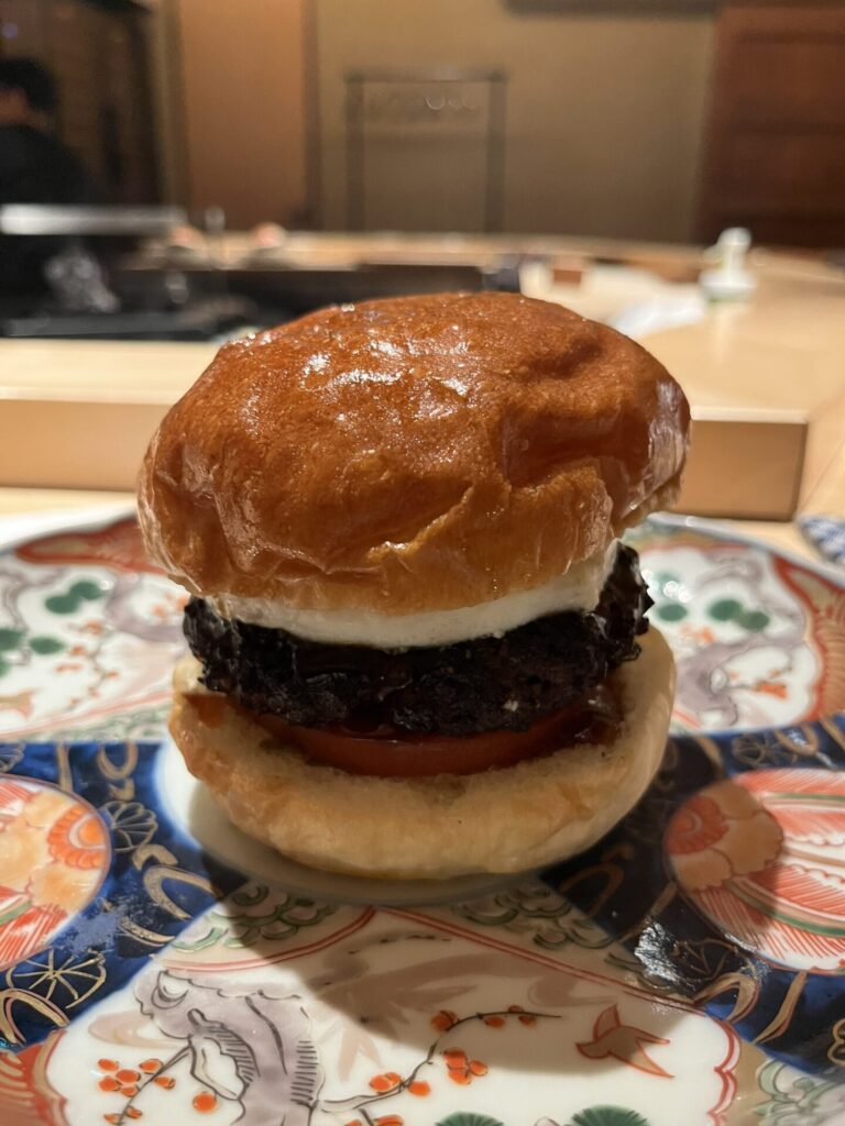 自分で挟みます
