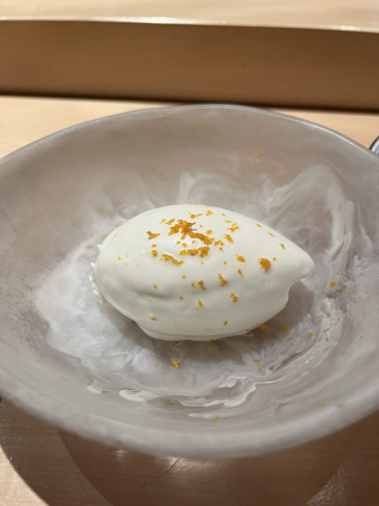 自家製ミルクアイス