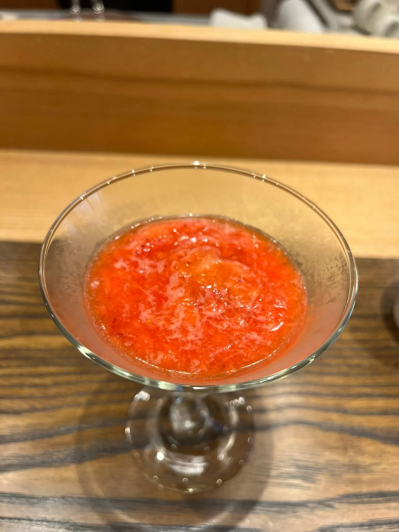 栗アイスと苺ソース2/2