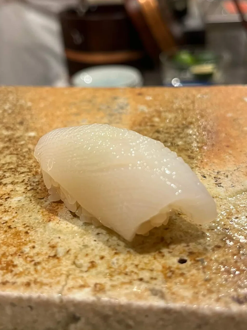 ねっとりとした烏賊