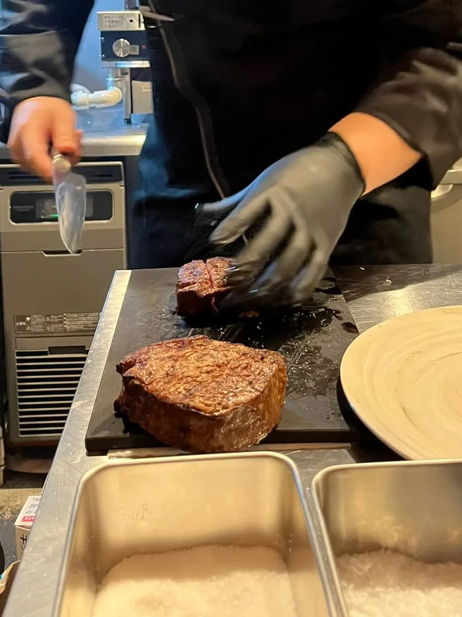 1人の分のお肉