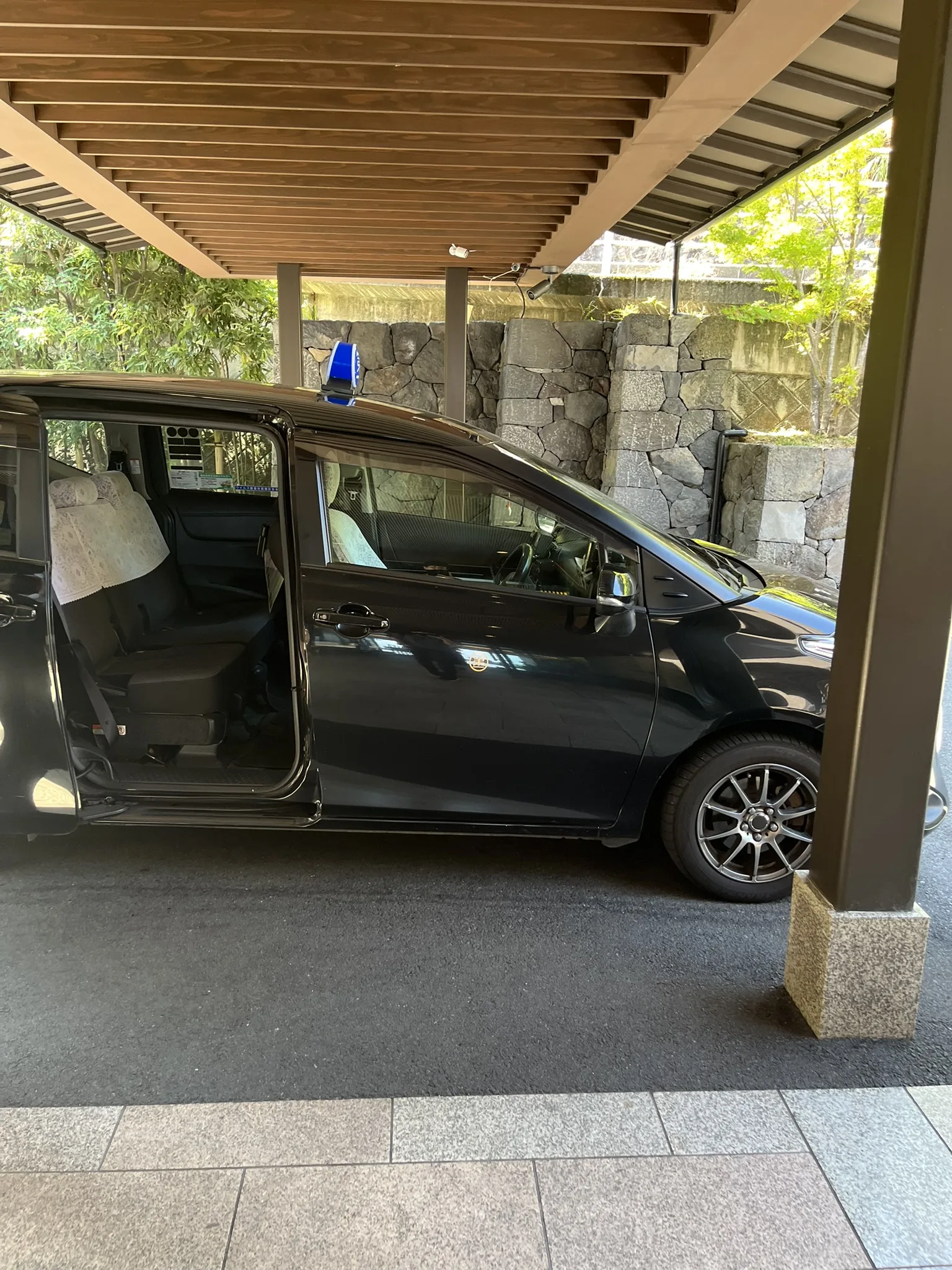ATAMIせかいえの帰りのタクシー