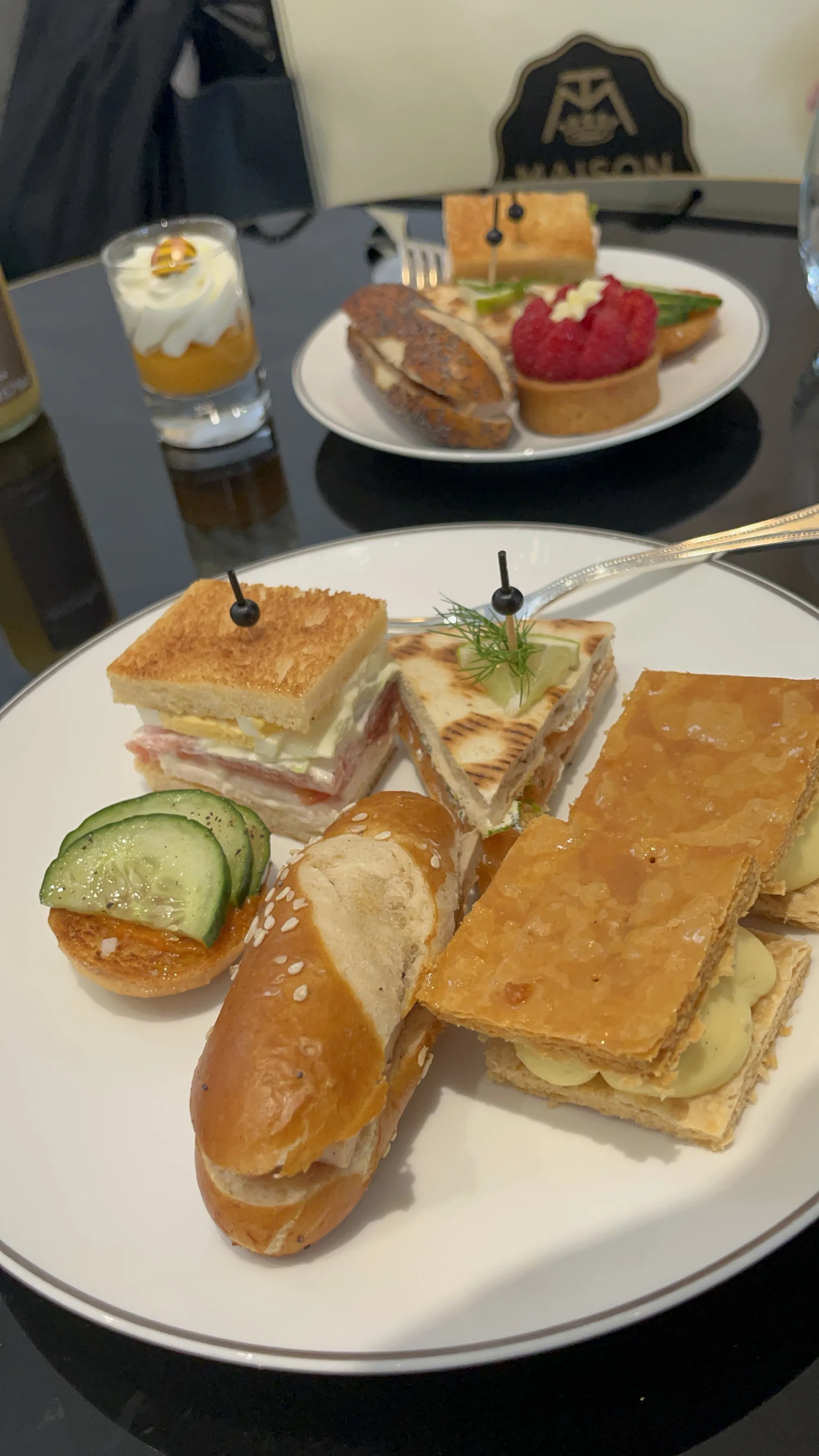 クラブラウンジの食事・飲み物12