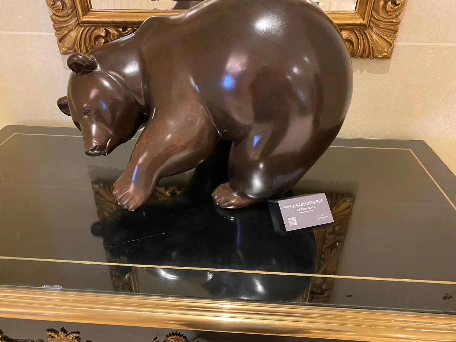 クマもの置物