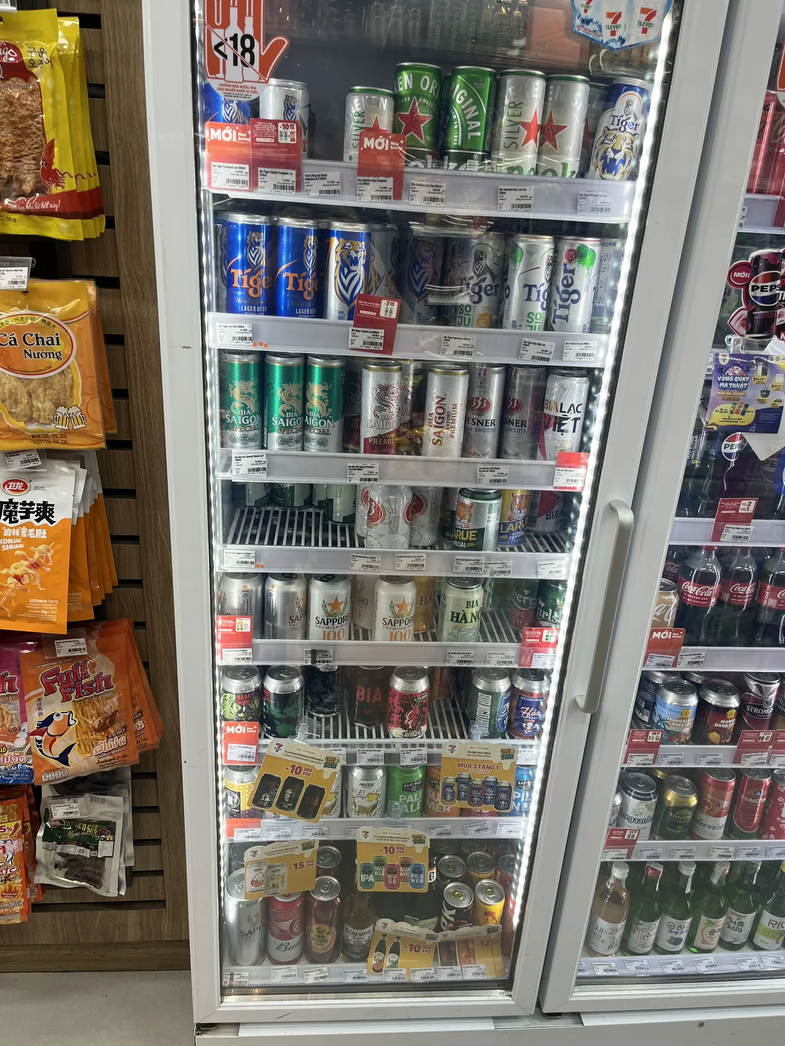 ホーチミンのセブンイレブン