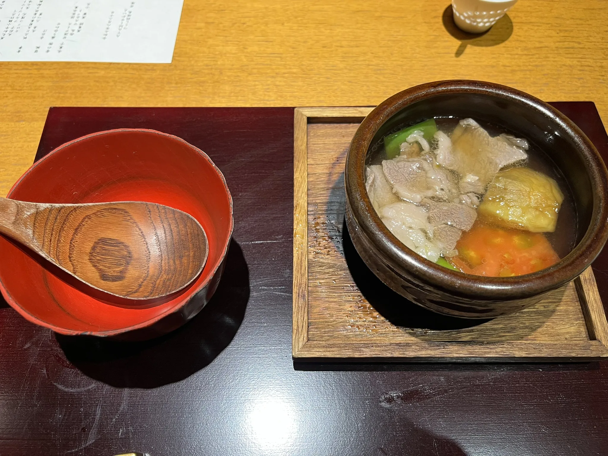 ATAMIせかいえの夕食