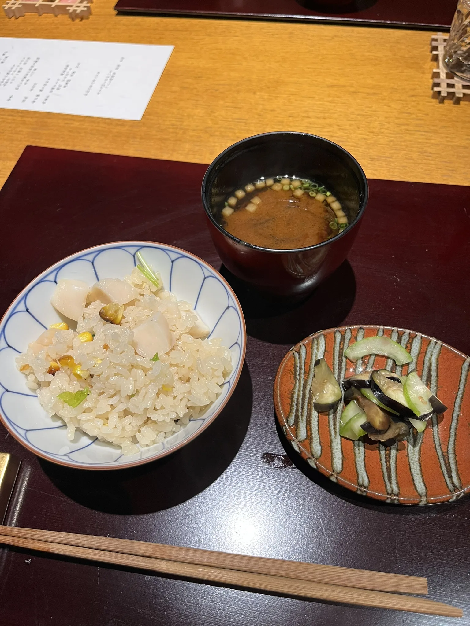 ATAMIせかいえの夕食