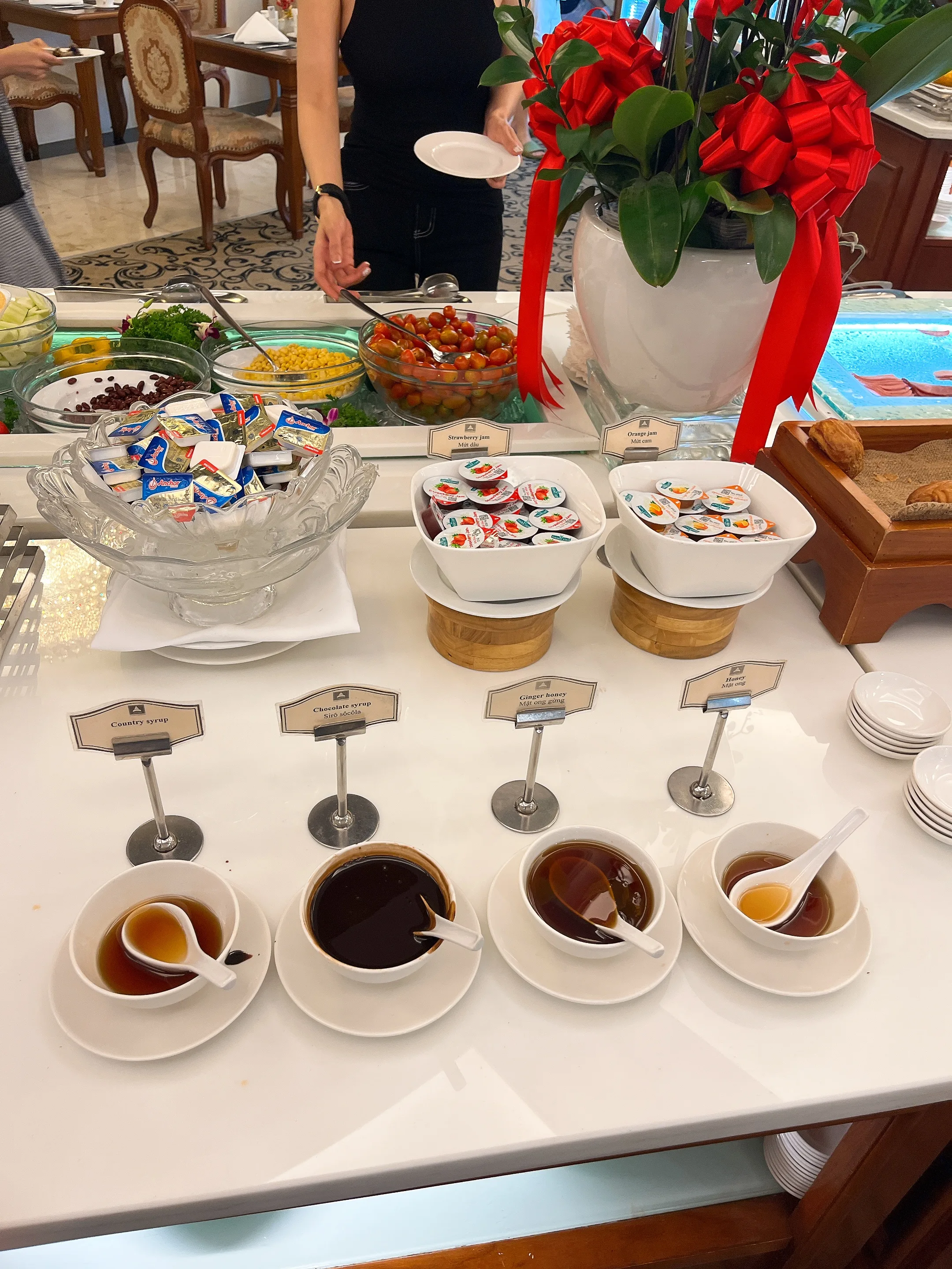 グランドサイゴンホテル朝食ビュッフェ