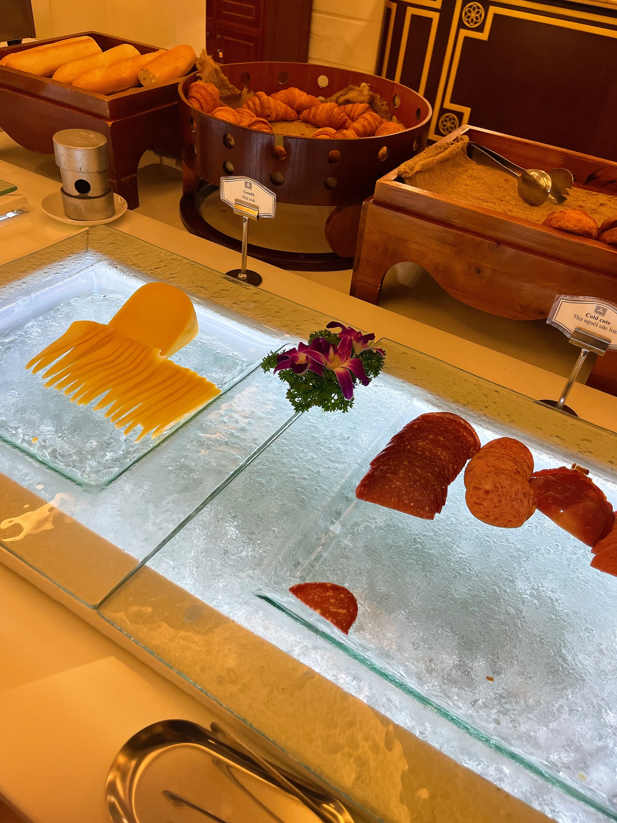 グランドサイゴンホテル朝食ビュッフェ