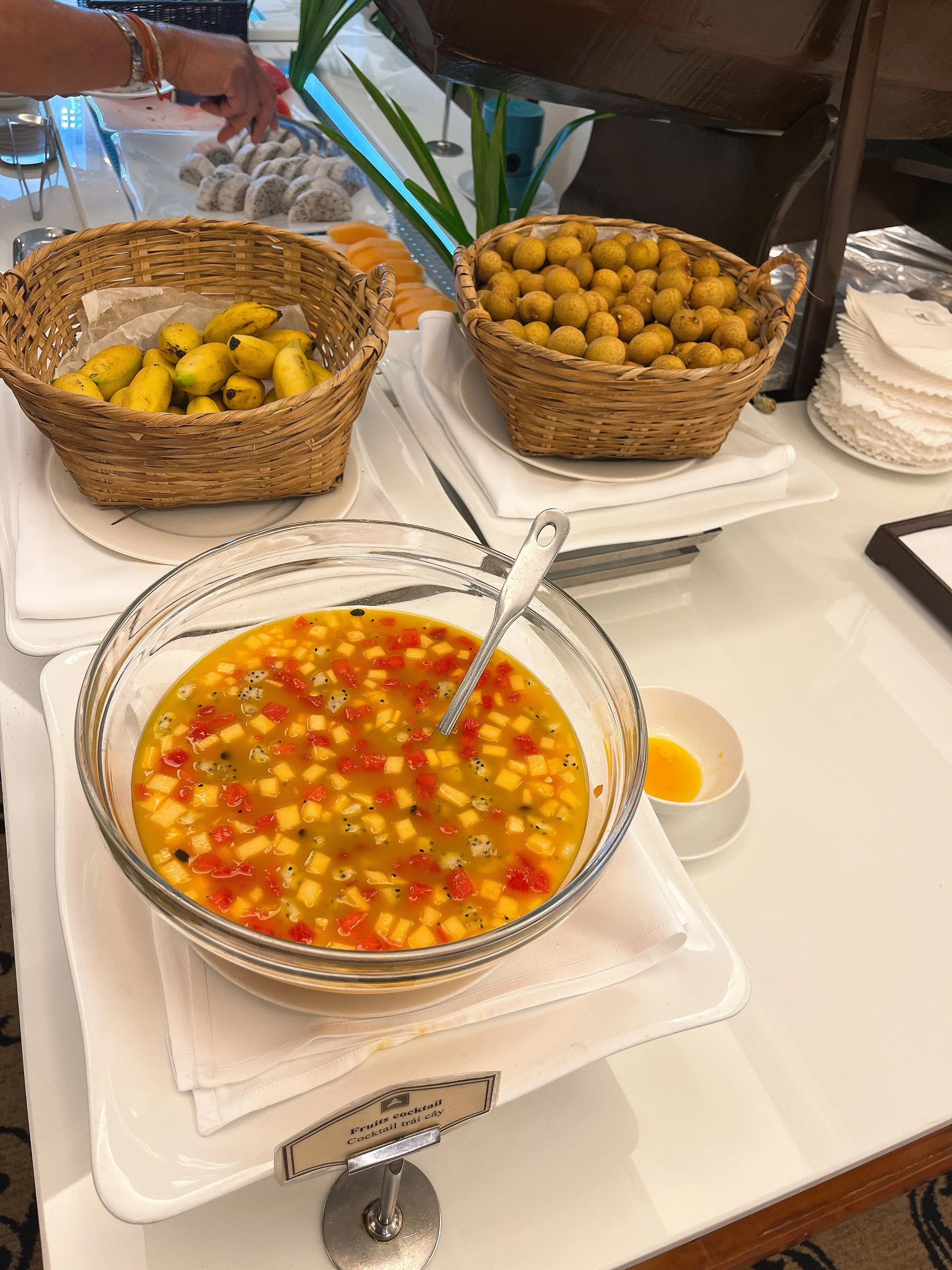 グランドサイゴンホテル朝食ビュッフェ