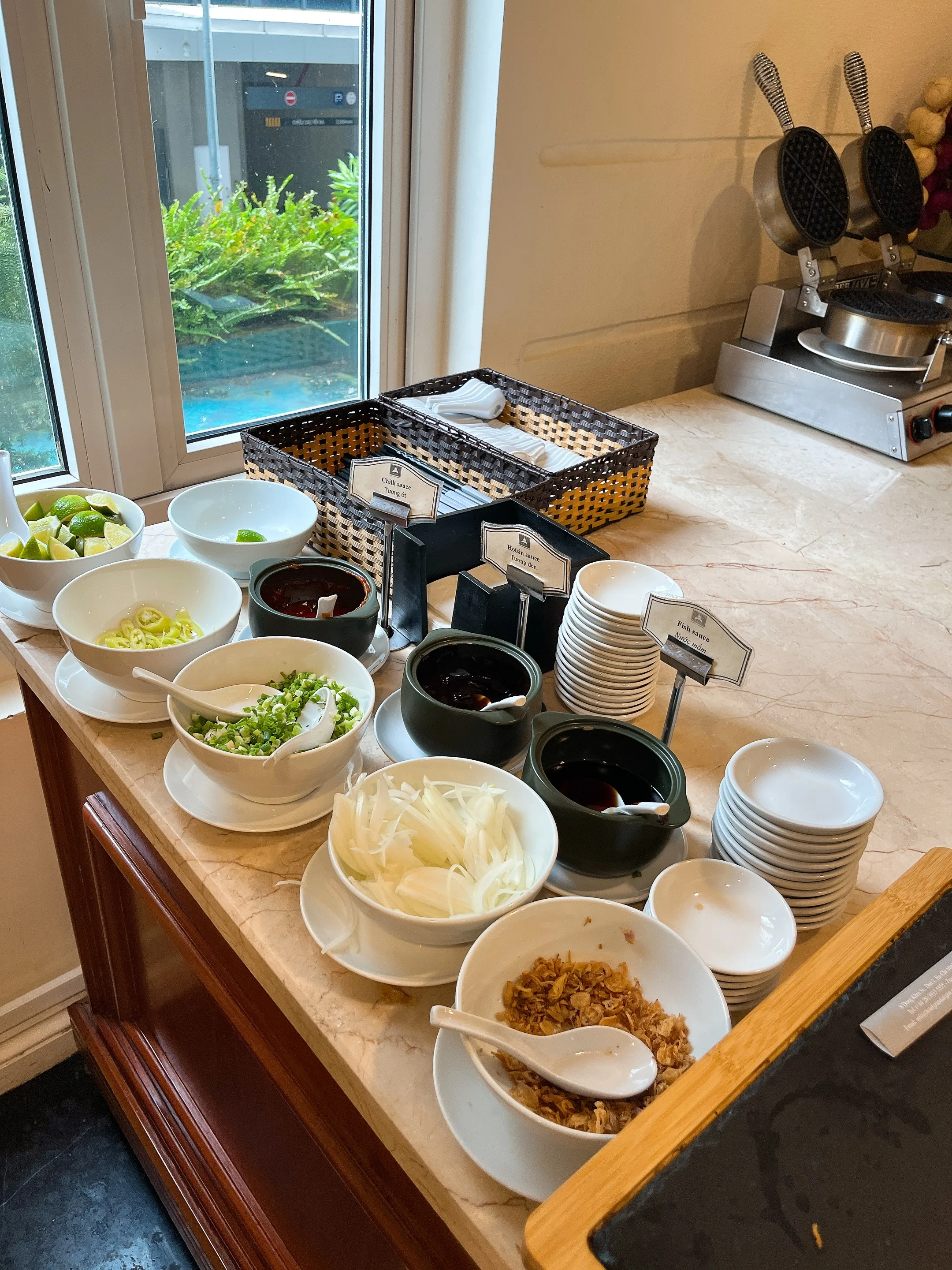 グランドサイゴンホテル朝食ビュッフェ