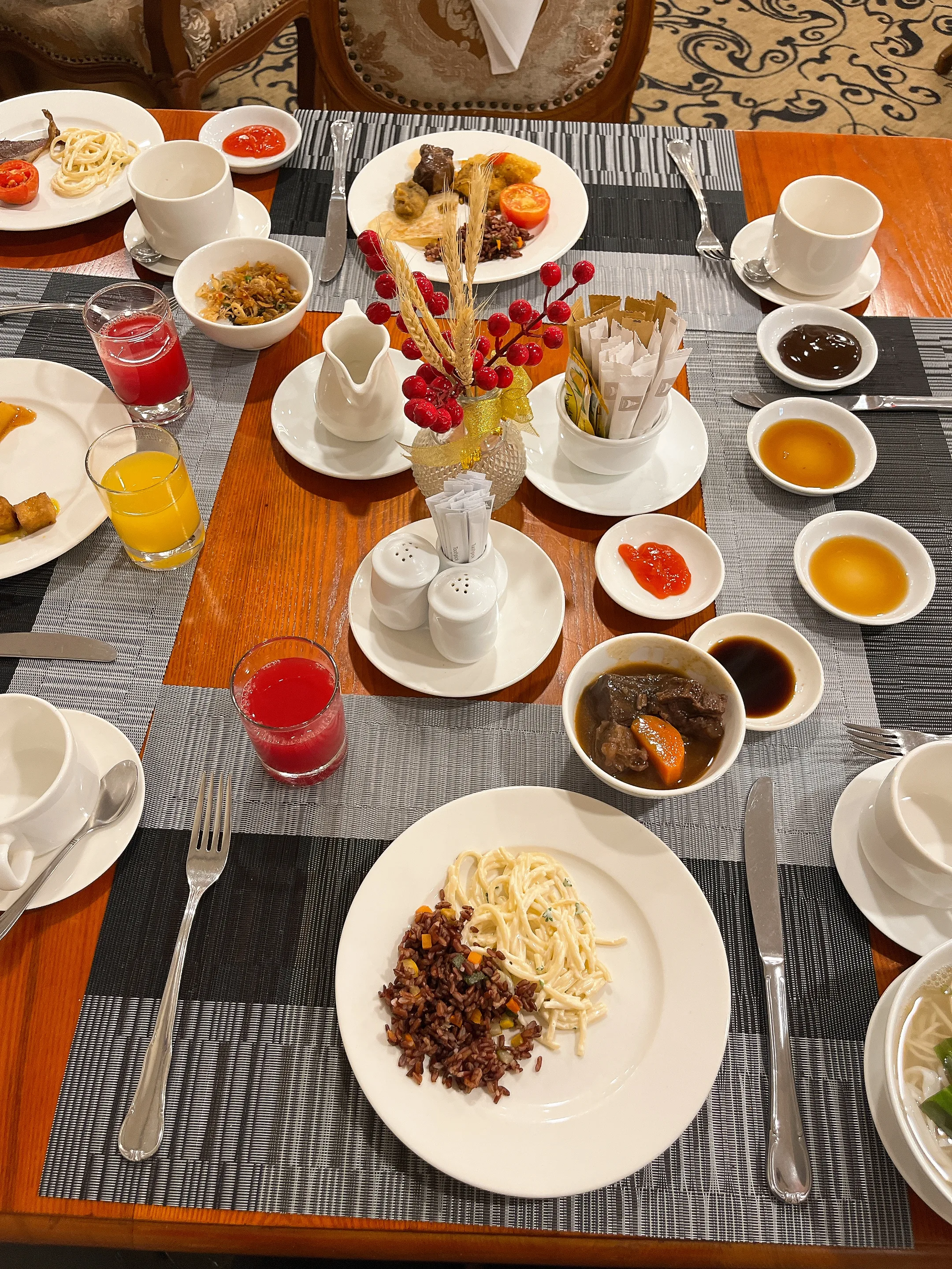 グランドサイゴンホテル朝食ビュッフェ