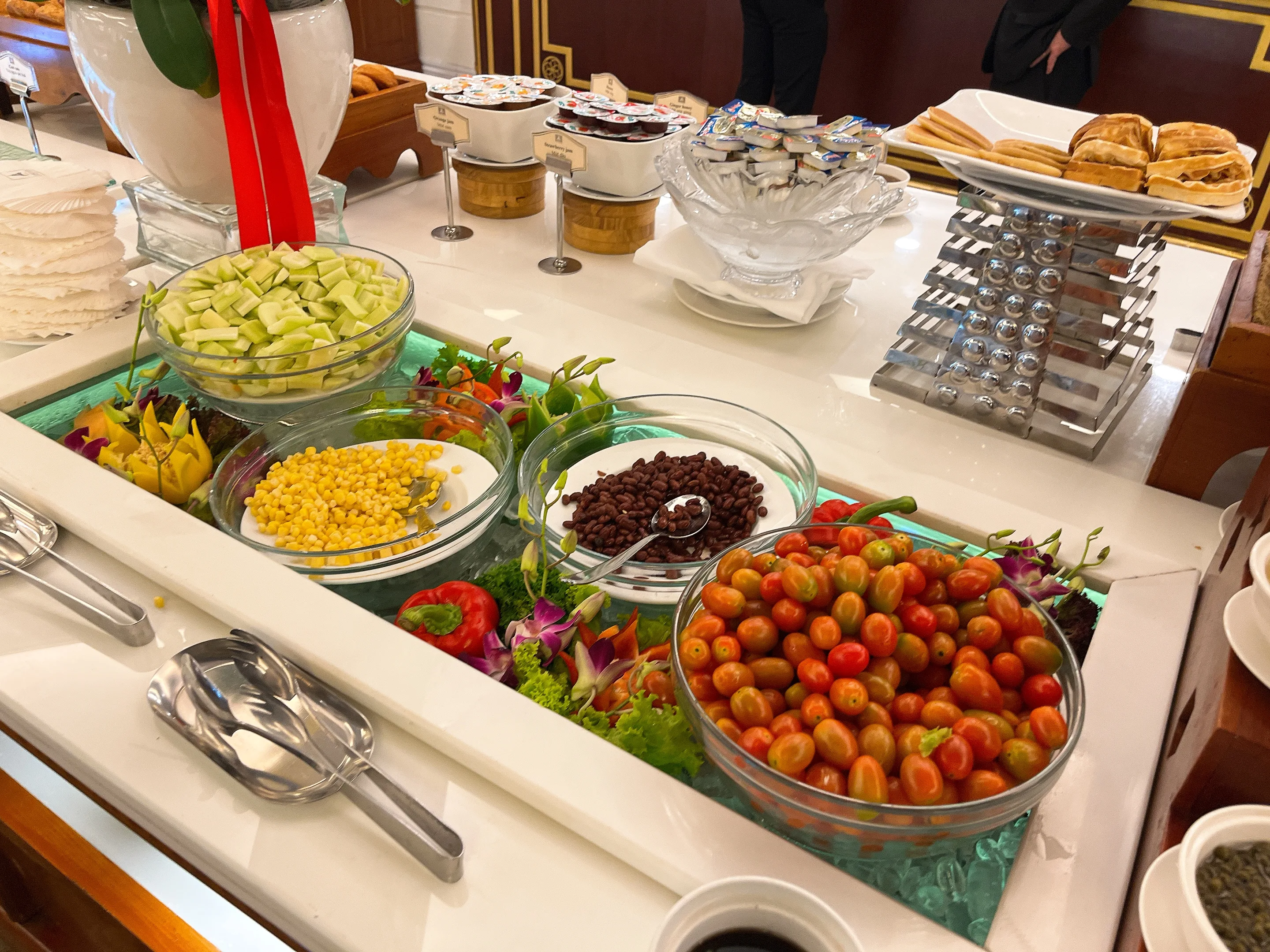 グランドサイゴンホテル朝食ビュッフェ