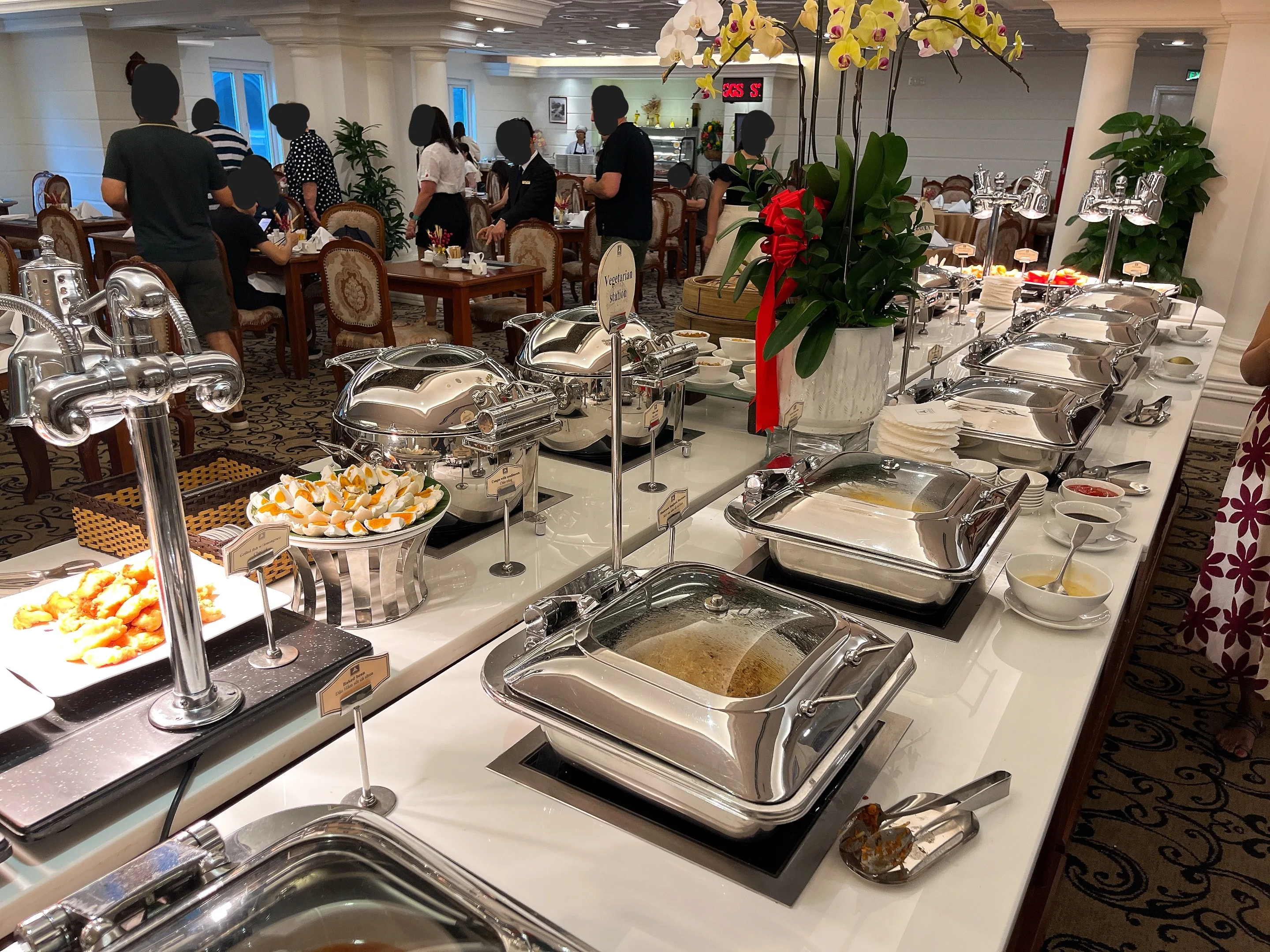 グランドサイゴンホテル朝食ビュッフェ