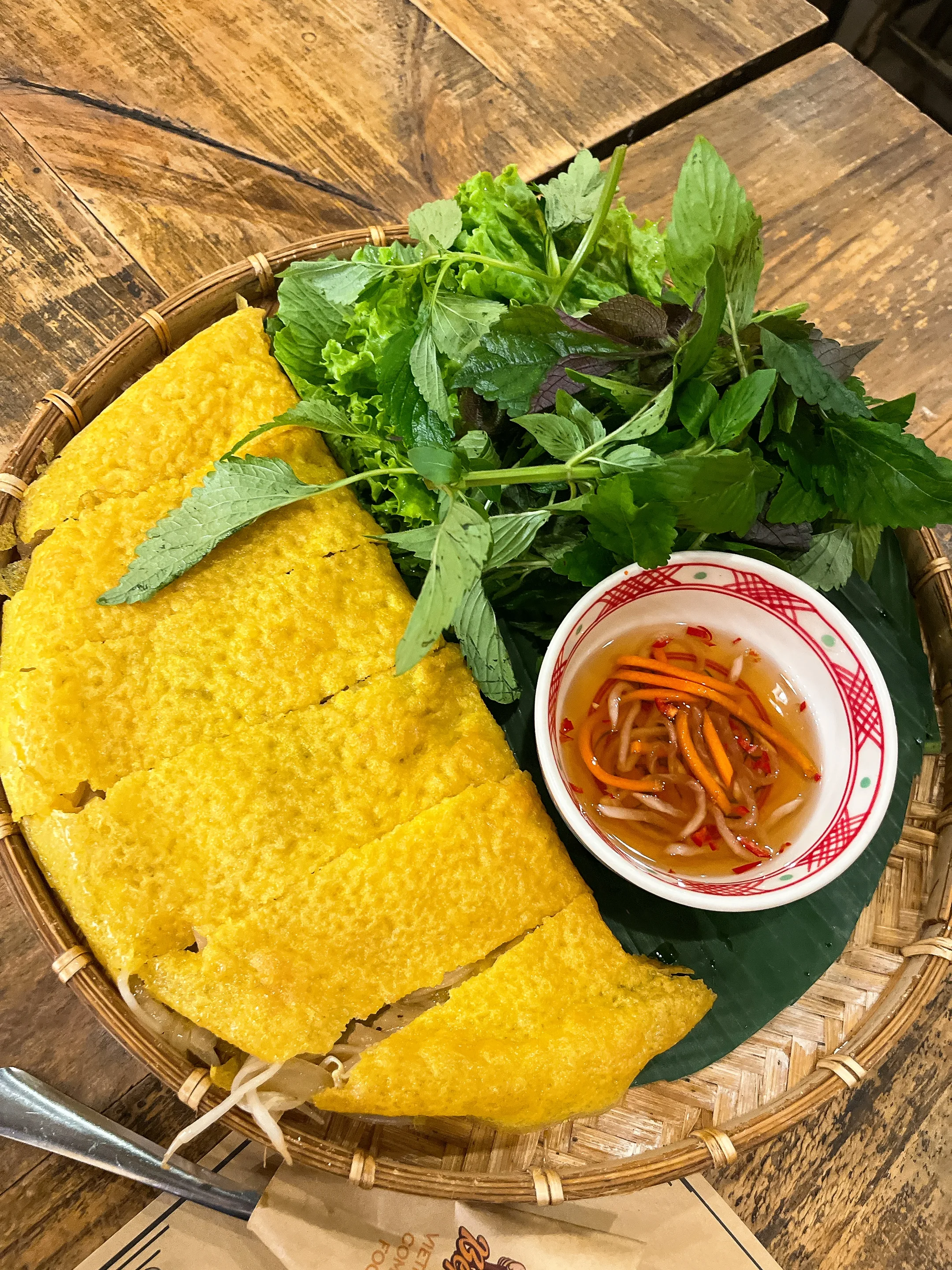 Bep Me inのバインセオ