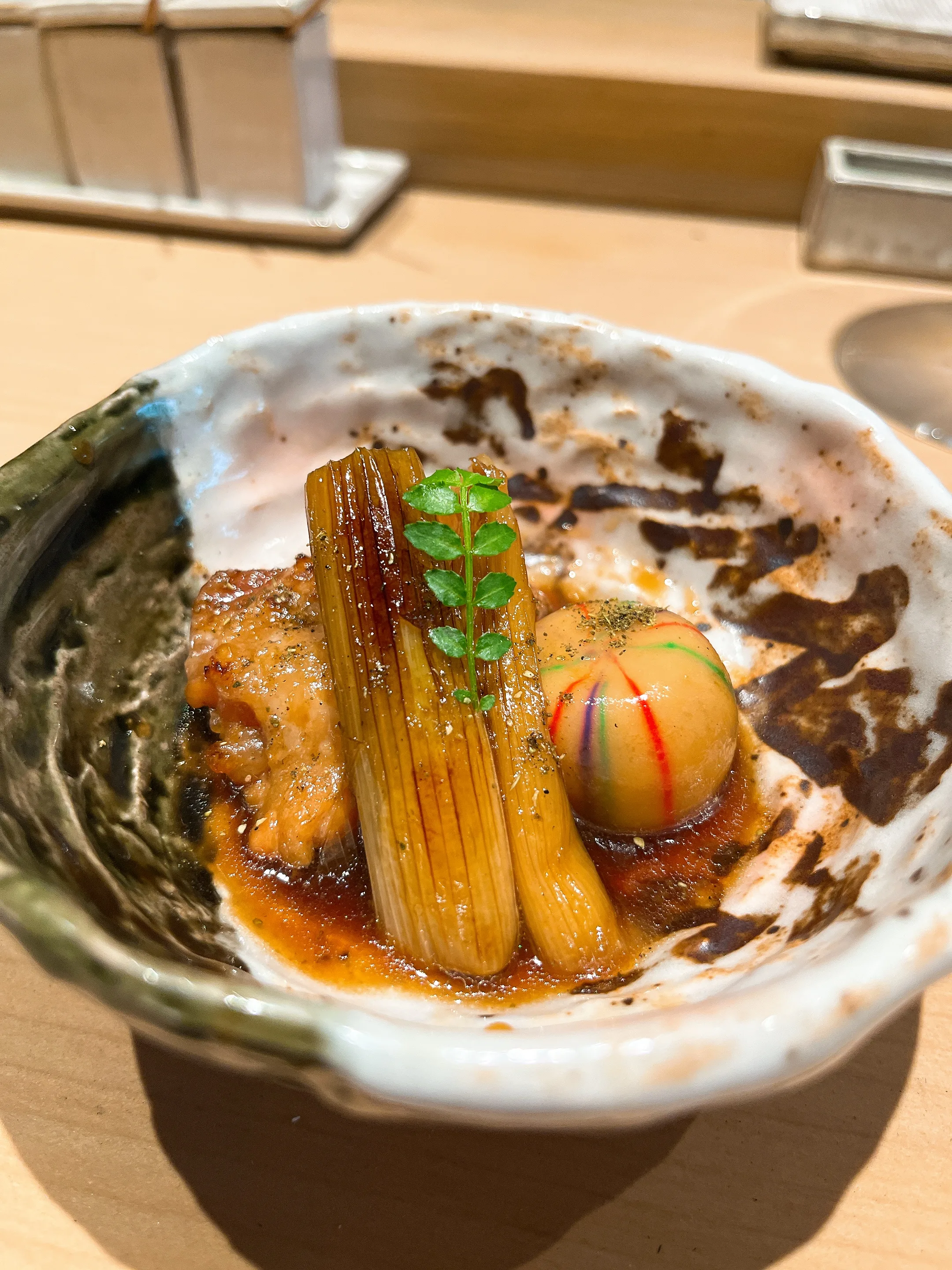 鳥しきICHIMONの料理