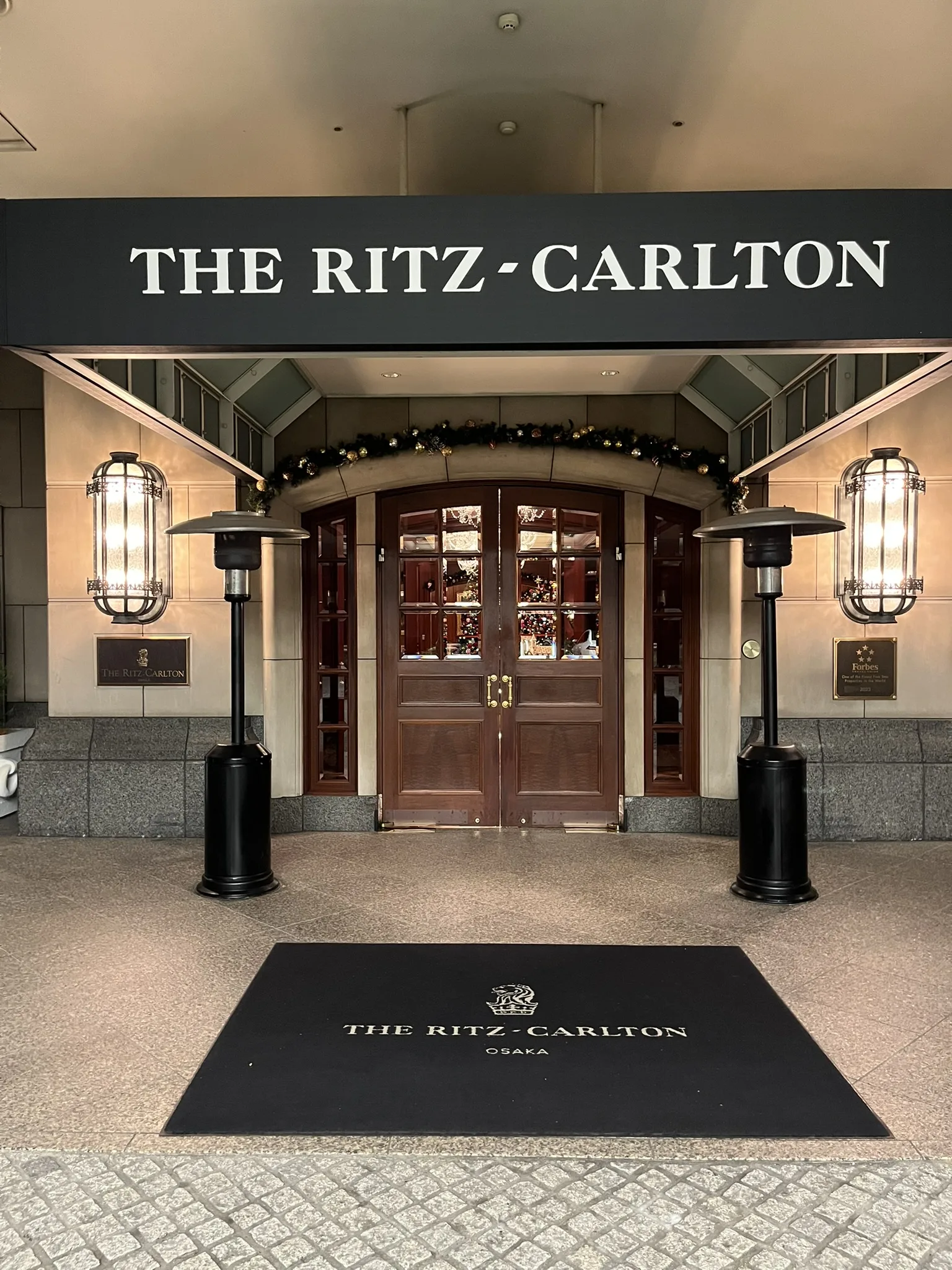 リッツカールトン大阪 メインエントランス